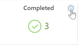 Select Completed KPI Info Icon