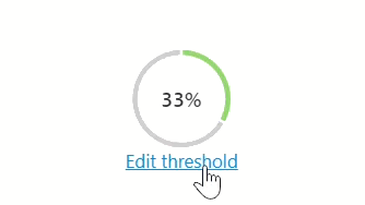 Select Edit Threshold