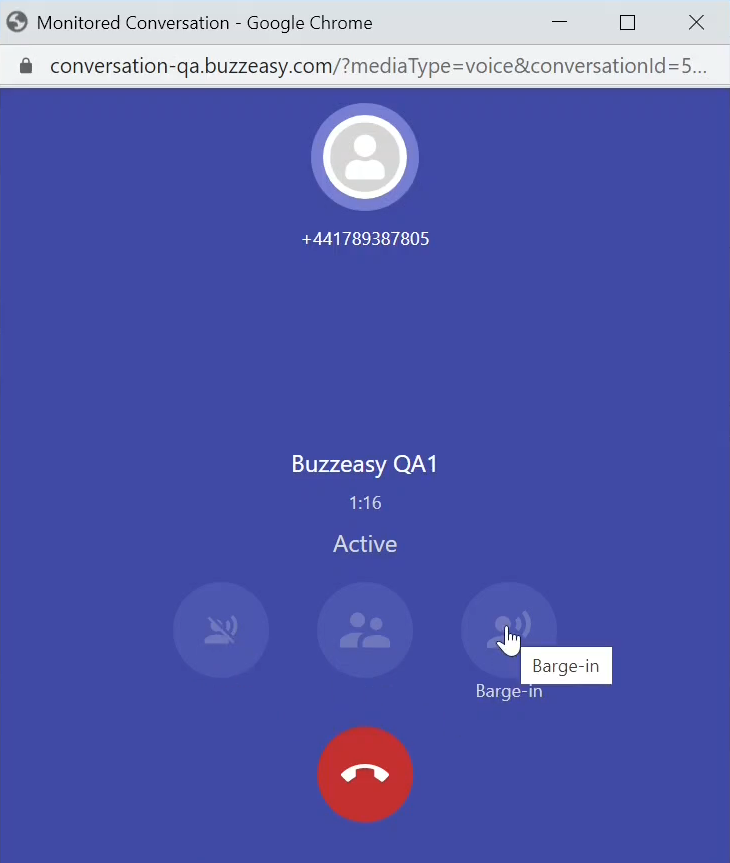 Use Barge-In in Call